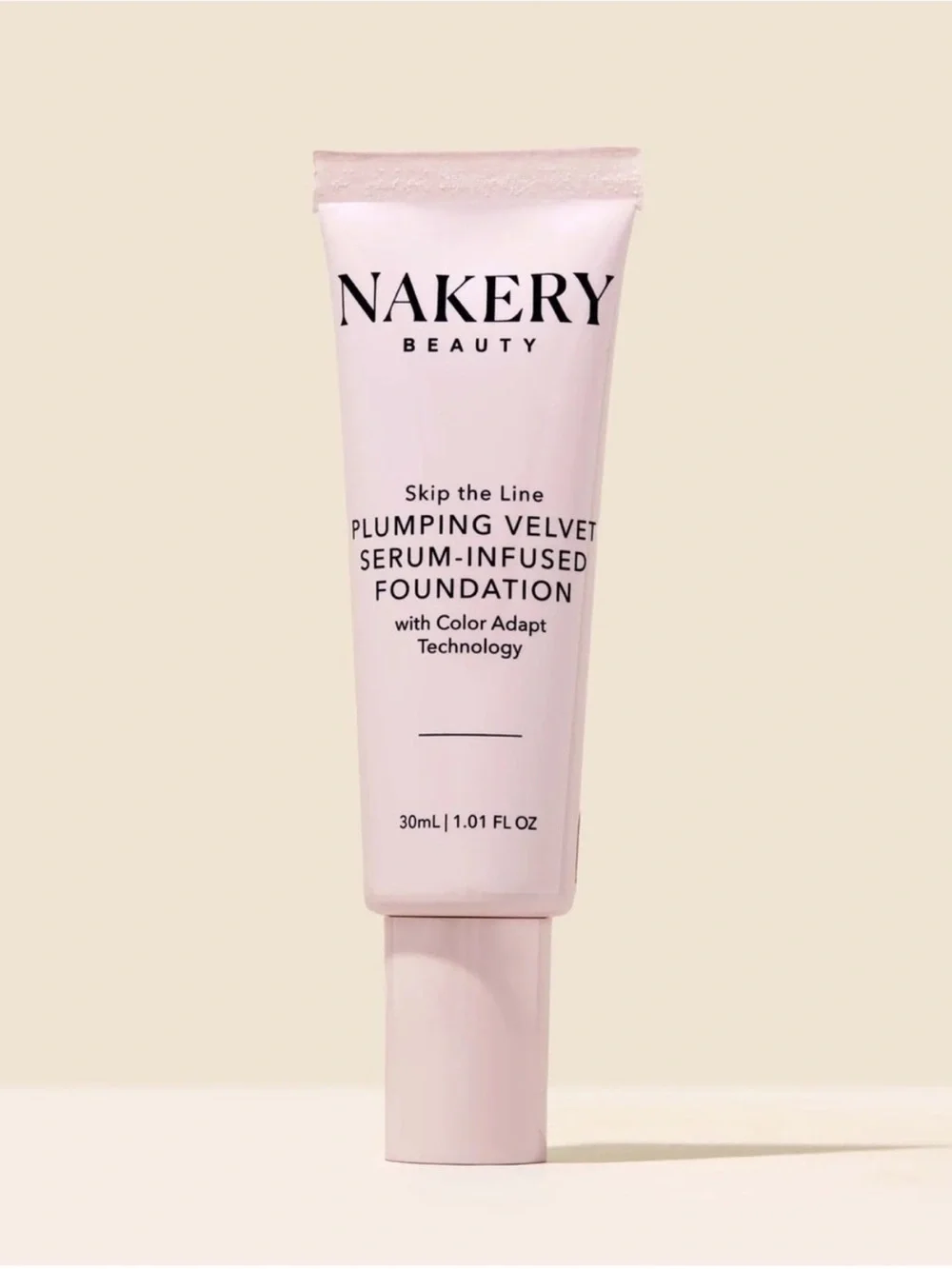 Nakery Beauty Plumping Velvet Serum-Infused Foundation —Shade Deep